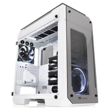 Thermaltake Case View 71 Riing Tempered Glass E-ATX Full Tower - Snow Edition