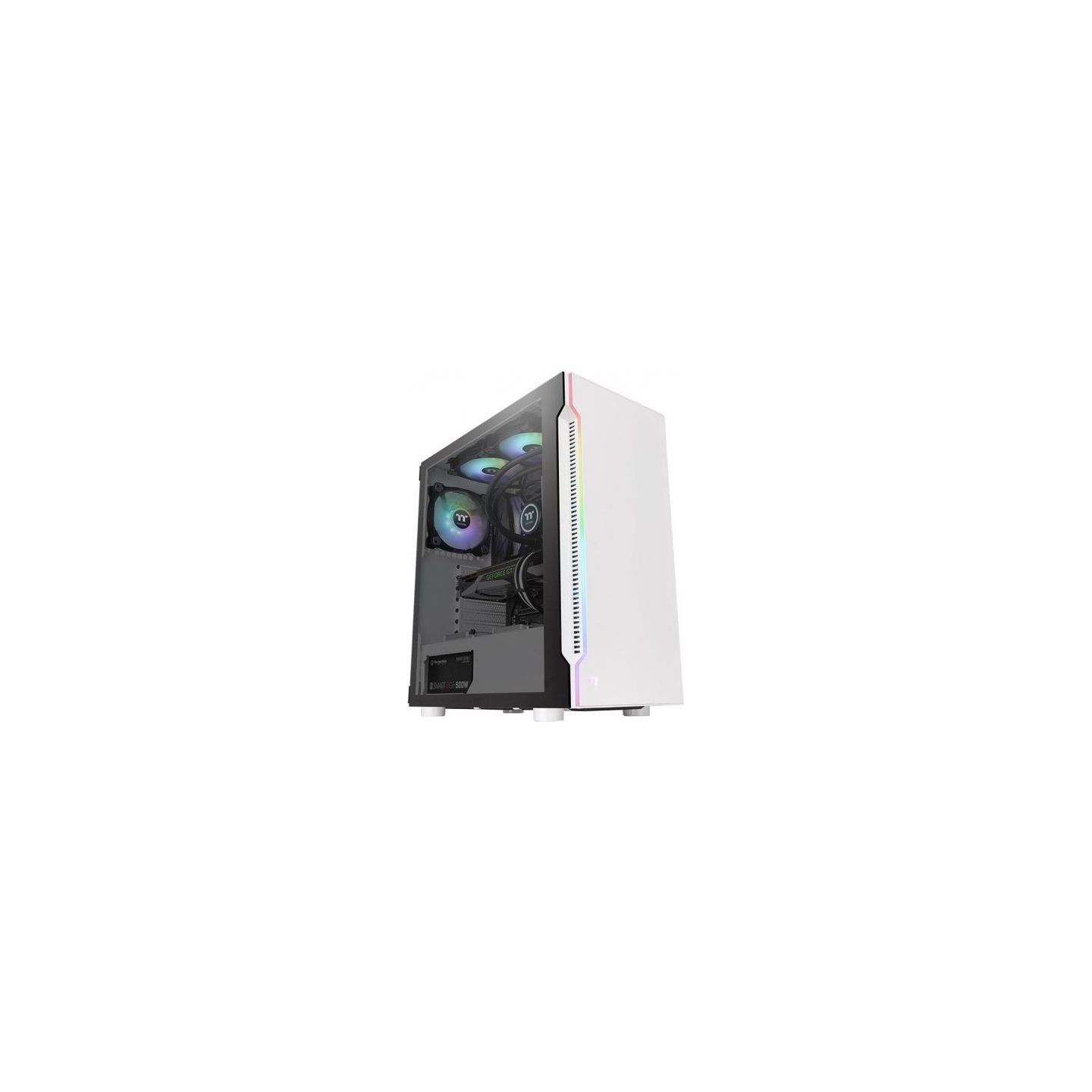 Thermaltake PC case - H200 TG Snow RGB