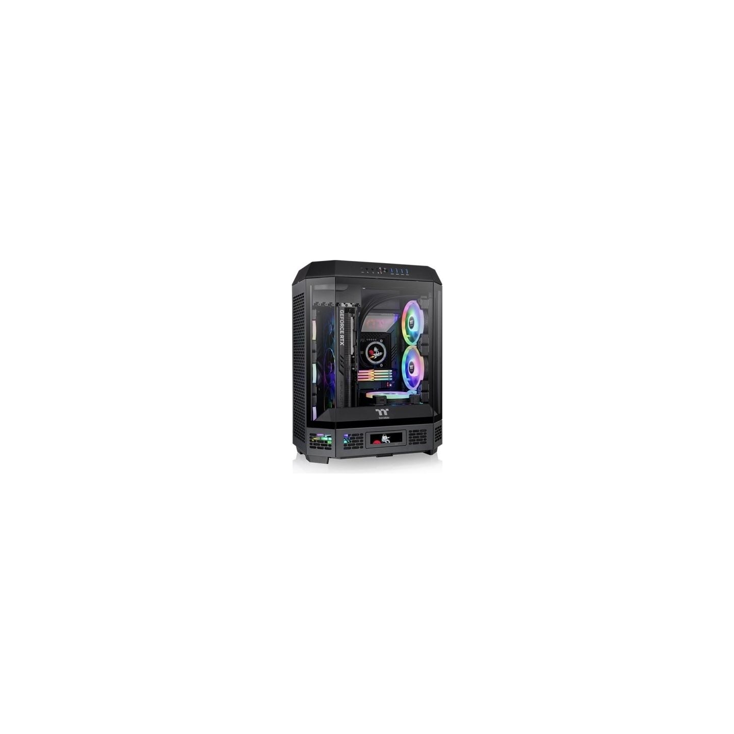 Thermaltake The Tower 6 00 TG - Black