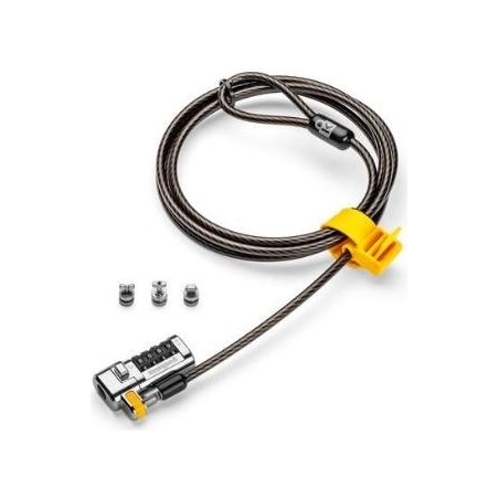 Kensington ClickSafe 3-in-1 Combin T-Bar, Nano, Wedge laptop lock