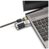 Kensington ClickSafe 3-in-1 Combin T-Bar, Nano, Wedge laptop lock