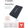 Verbatim Metal Mini SSD 512GB USB-C 32030