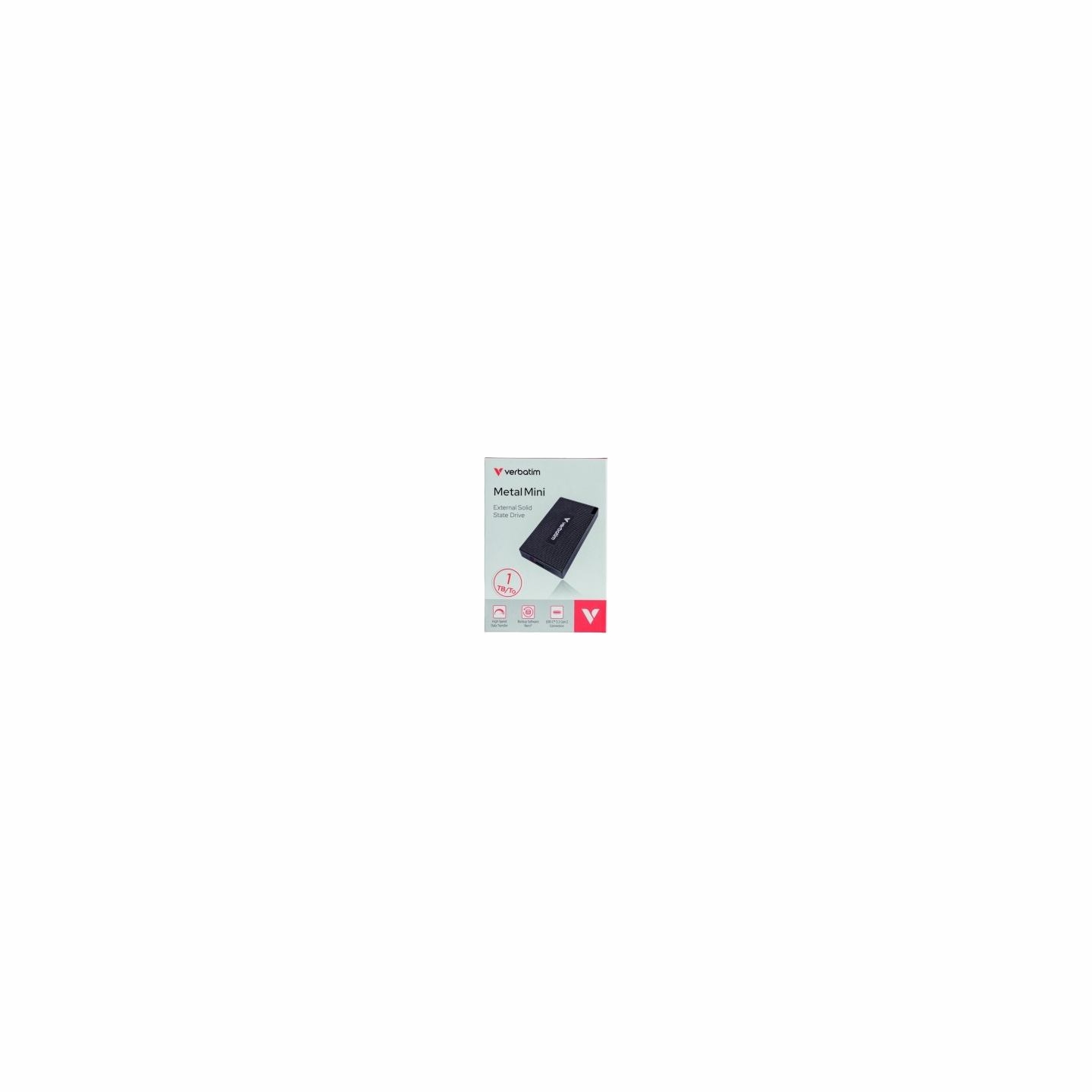 Verbatim Metal Mini SSD 512GB USB-C 32030