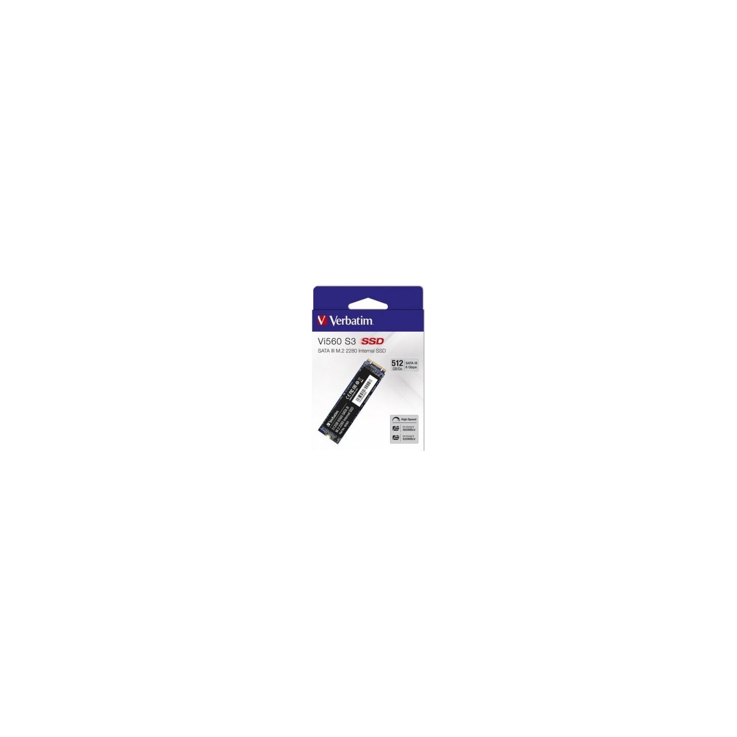 Verbatim SSD internal VI560 S3 SSD 512GB M.2 2280 SATA