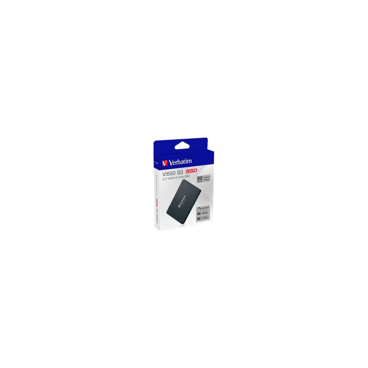 Verbatim SSD Internal 512GB 2,5inch. VI550 S3