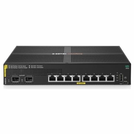 HP Switch Aruba Networking 6000 8G Class4 PoE 2SFP 67W S4R23A