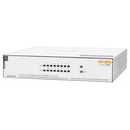 HP Switch ARUBA Instant On 1430 8x1GbE PoE R8R46A