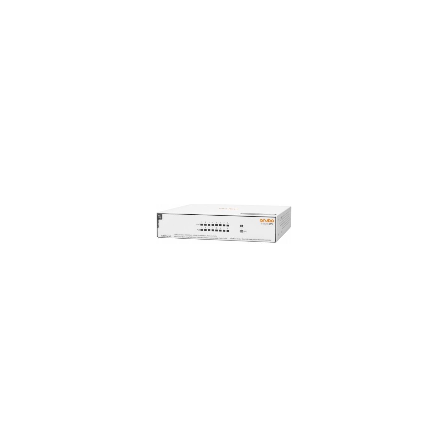 HP Switch ARUBA Instant On 1430 8x1GbE PoE R8R46A