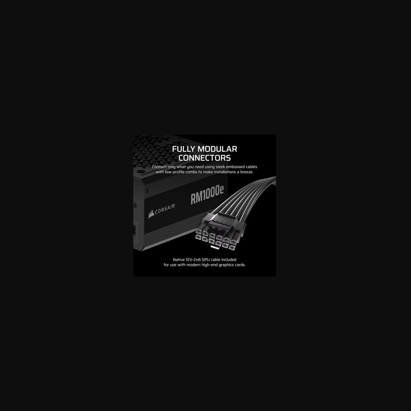 Corsair RM1000e PCIe5.1 80+GOLD F.MODULAR ATX3.