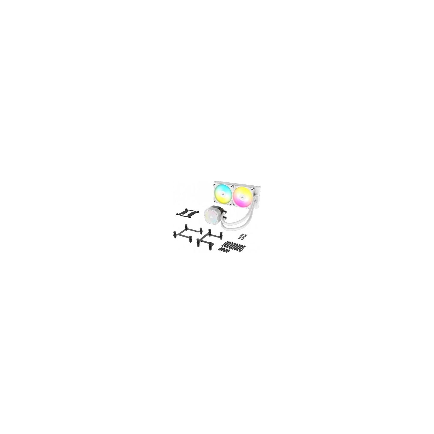 Corsair NAUTILUS 240 ARGB 240 mm Liquid CPU Cooler white