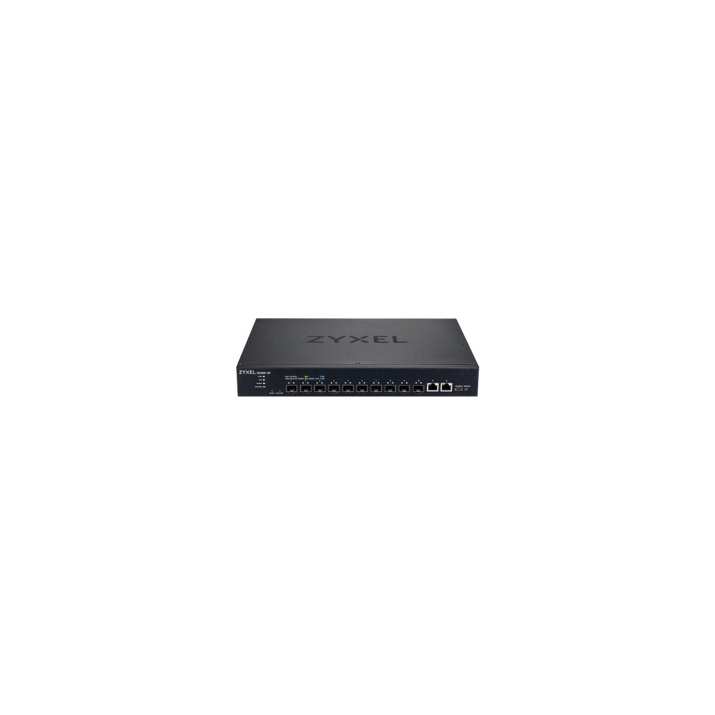 Zyxel XS1935-12F, 10-PORT 10G L3 SMART MANAGED FIBER SWITCH, 2 MULTI-GIGABIT PORTS, HYBRID MODE, STANDALONE OR NEBULAFLEX CLOUD