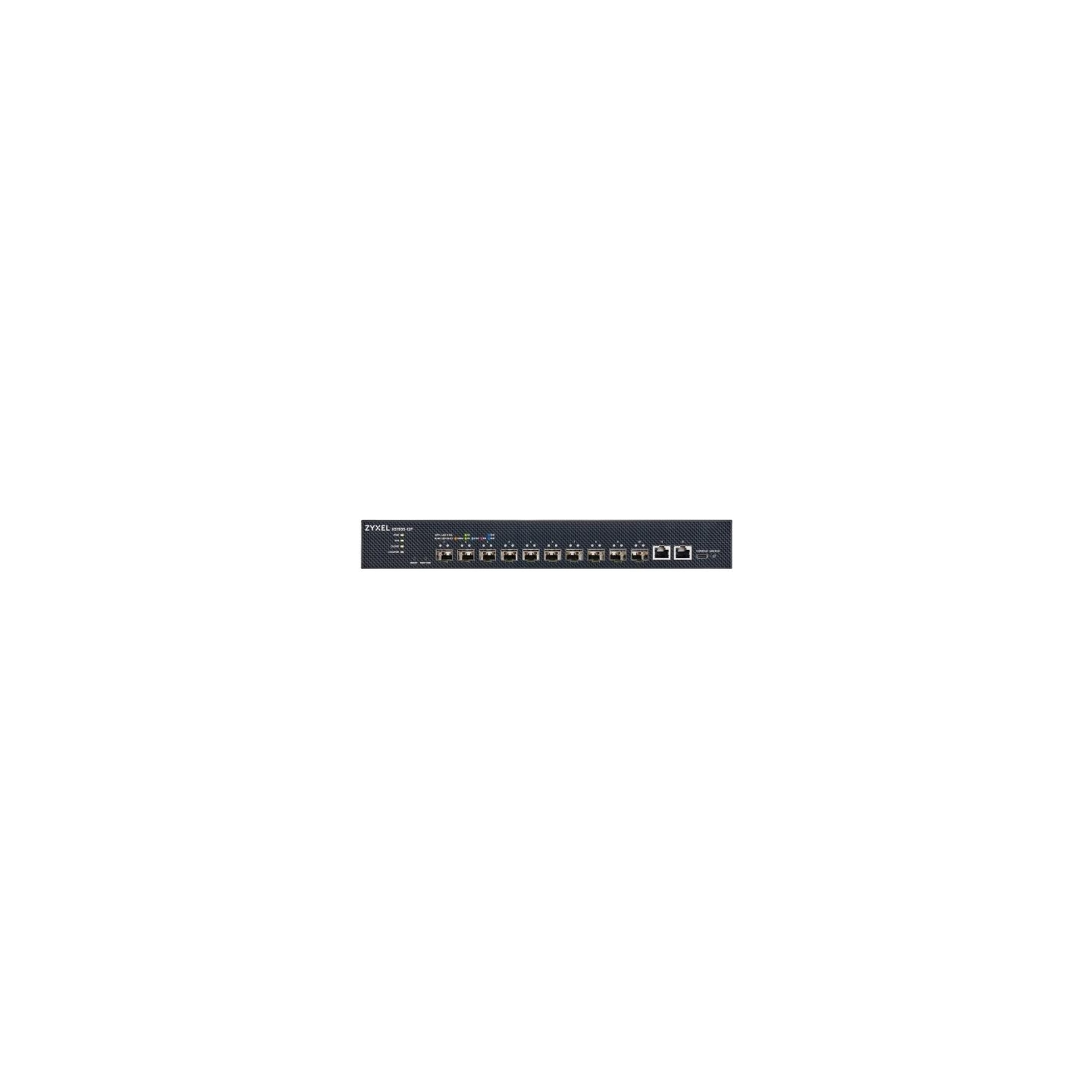 Zyxel XS1935-12F, 10-PORT 10G L3 SMART MANAGED FIBER SWITCH, 2 MULTI-GIGABIT PORTS, HYBRID MODE, STANDALONE OR NEBULAFLEX CLOUD