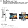 HP 724pf Series 7 Pro FHD Monitor - 23.8" 1920x1080 FHD 300-nit 100Hz AG, IPS, HDMI/DisplayPort Daisy-Chain, 4x USB-A, height ad