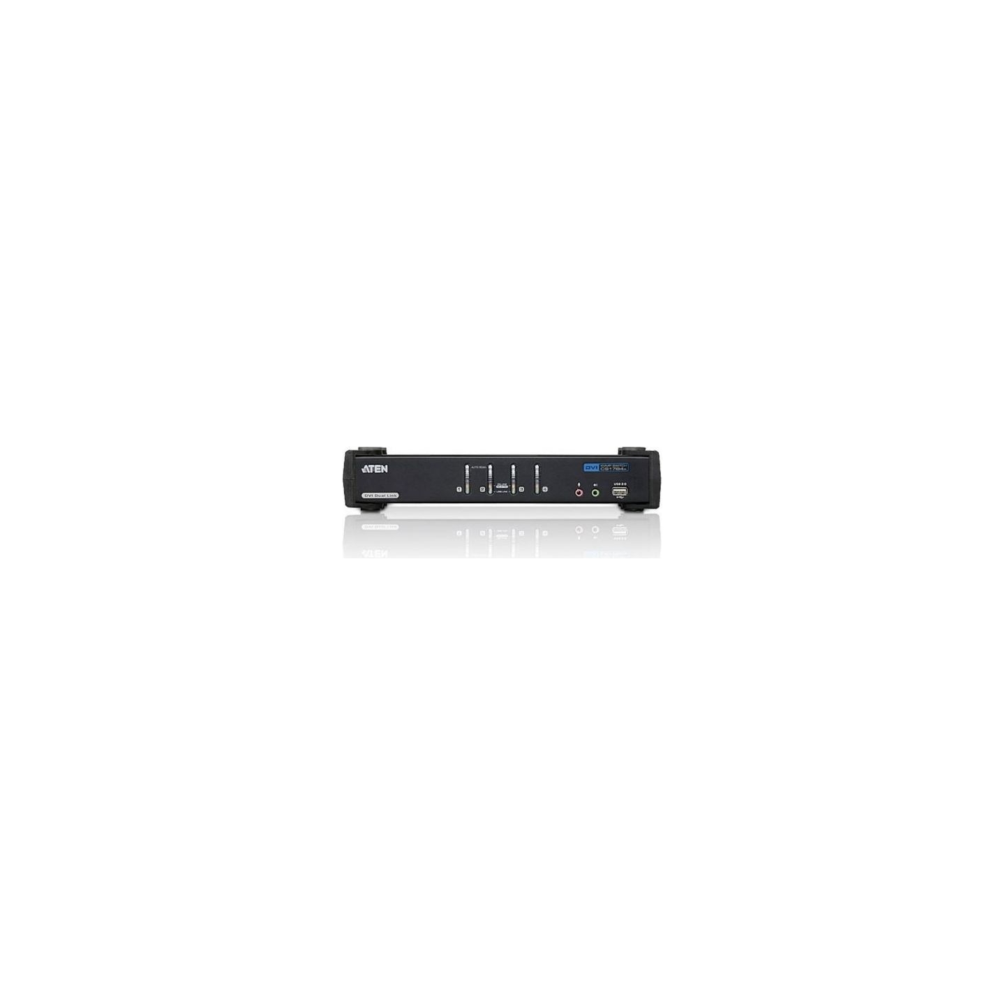 Aten 4-Port USB DVI Dual lin k/Audio KVMP CS1784A