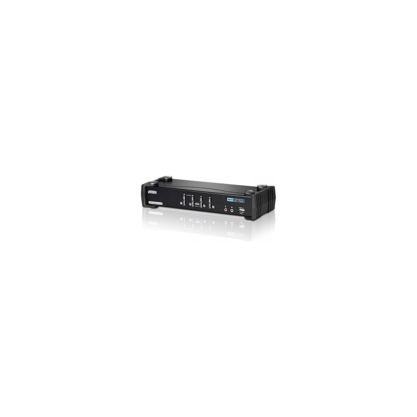 Aten 4-Port USB DVI Dual lin k/Audio KVMP CS1784A