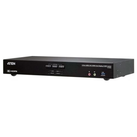 Aten 2-Port USB3.0 4K HDMI Dual Display KVMP Switc