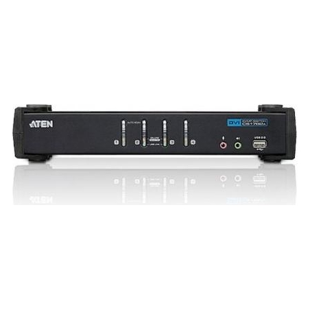 Aten KVM SWITCH 4 USB DVI CS1764A PORT