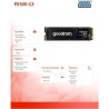 Goodram SSD drive PX500-G3 512GB M.2 PCIe 3x4 NVMe 2280 3200/2400