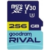 Goodram Memory card microSD 256GB Rival UHS-I V30 U3 C10 100/70MBs