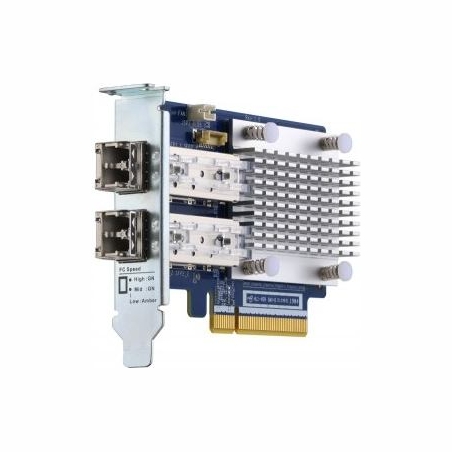 Qnap Adapter QXP-32G2FC 2-port 32Gbp PCIe 3.0x8 SFP