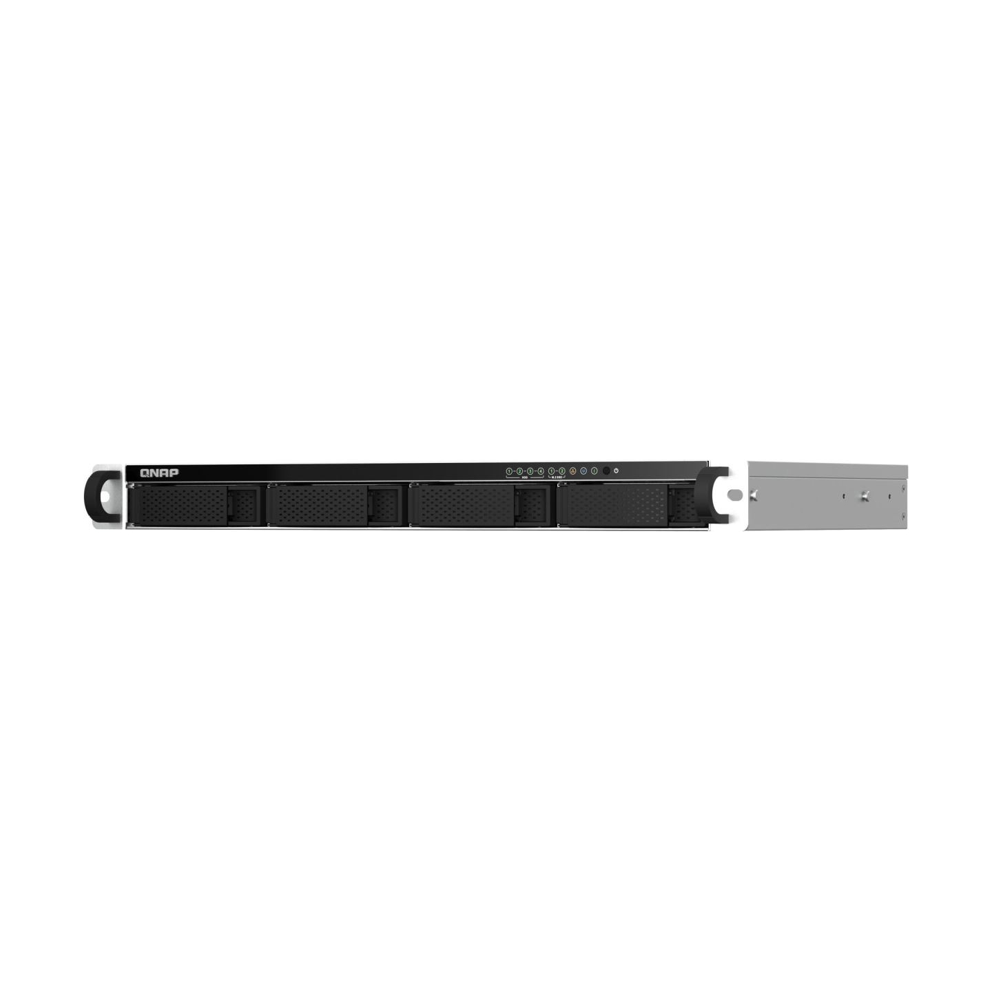 Qnap 1U Short Depth Rackmount 2.5GbE NAS | TS-464eU-8G | Intel Celeron | N5095 | 8 GB | DDR4