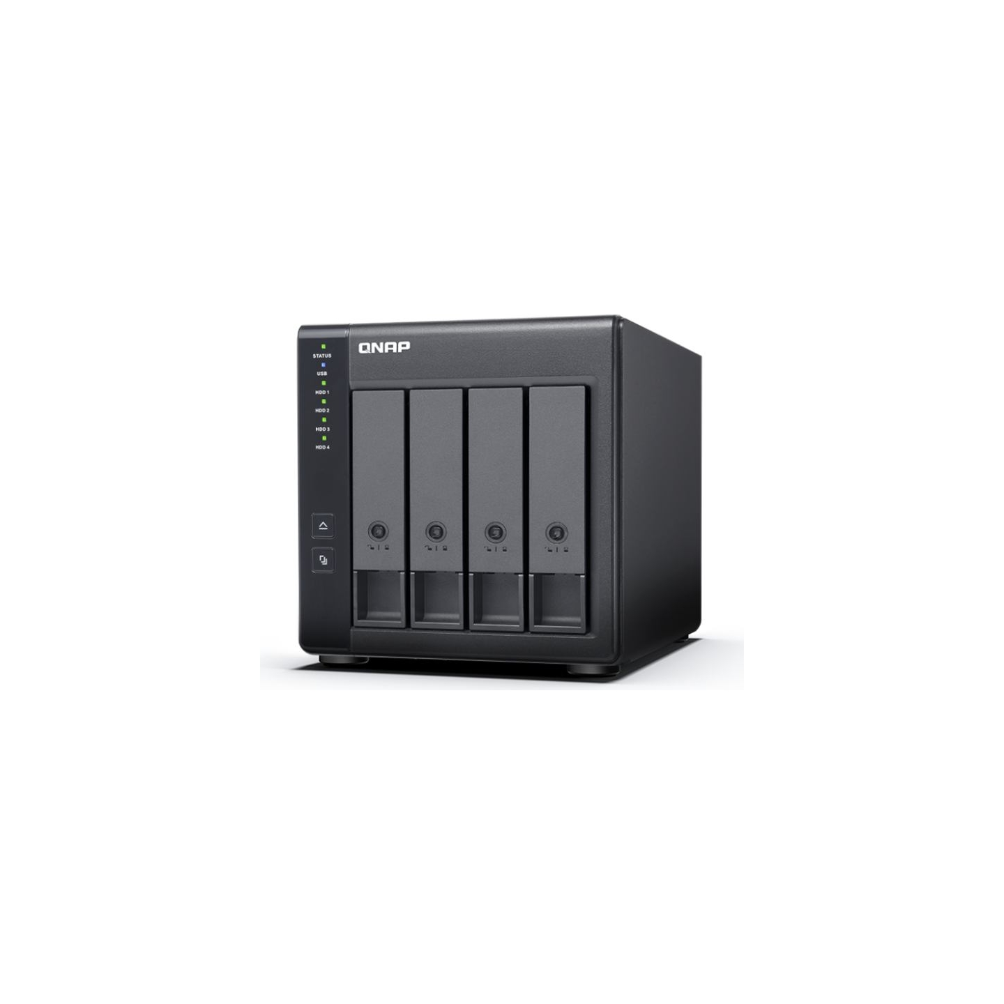 Qnap | 4-Bay | TR-004 | Up to 4 HDD/SSD Hot-Swap | Micro processor with hardware RAID