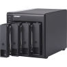 Qnap | 4-Bay | TR-004 | Up to 4 HDD/SSD Hot-Swap | Micro processor with hardware RAID