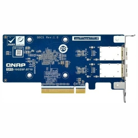 Qnap QXG-10G2SF-X710 10GbE d-p SFP+ network expand card