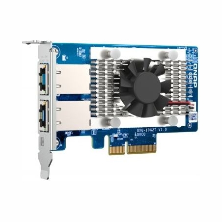 Qnap QXG-10G2T Dual-port 10G BASE-T 10Gb Net. Ex.Car