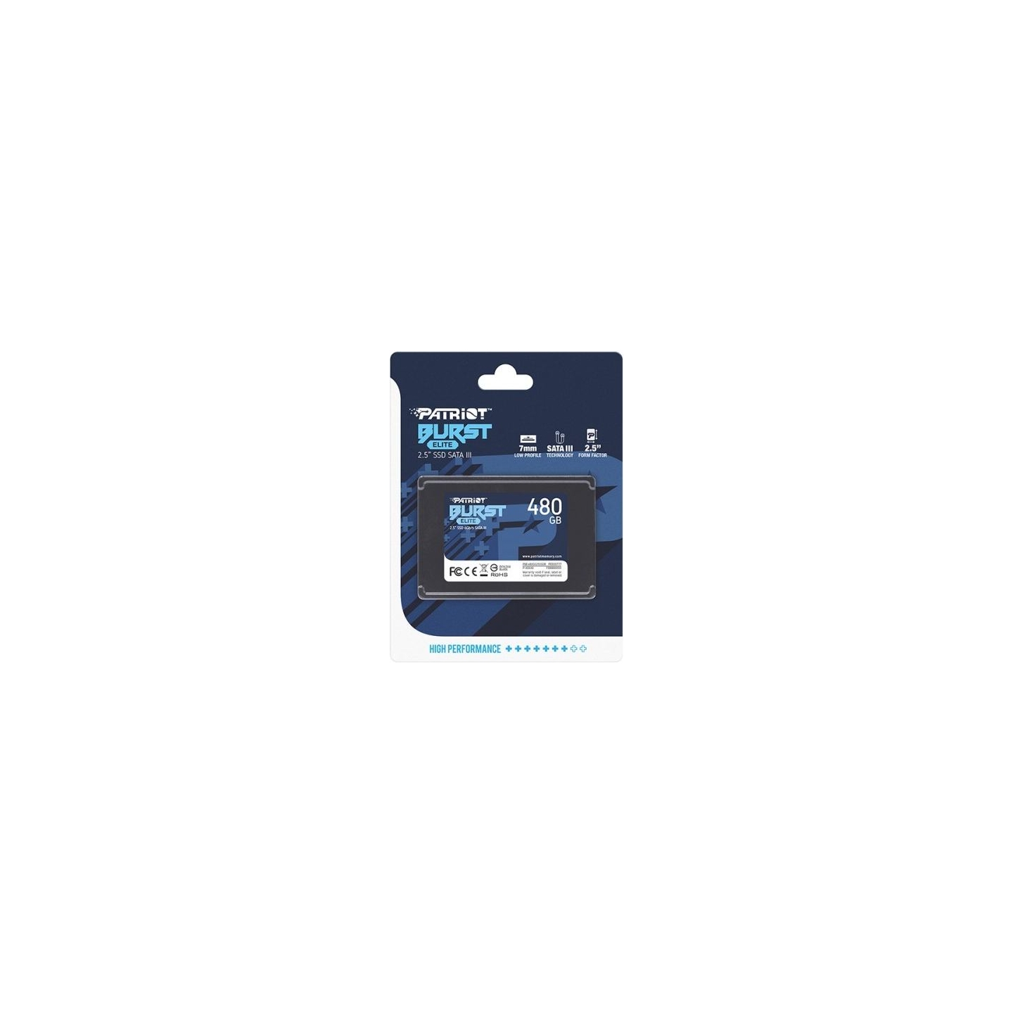 Patriot SSD 480GB Burst Elite 450/320MB/s SATA III 2.