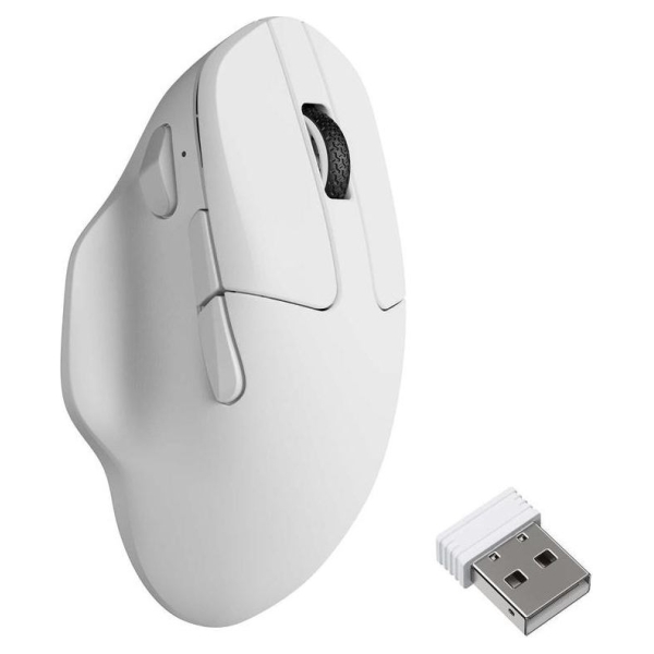 Keychron M7 (1000Hz) White Wireless Mouse / M7-A3