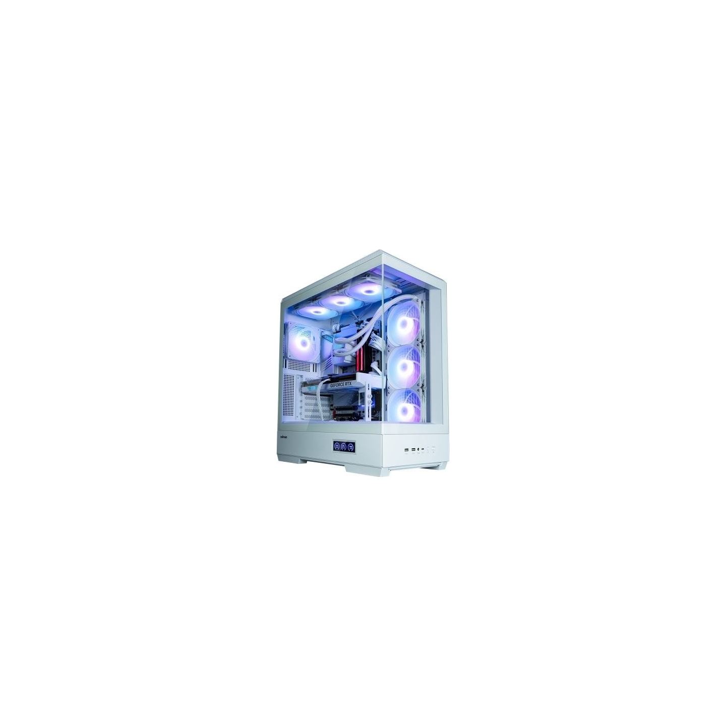 Zalman P50 DS WHITE Mid-Tower 4x ARGB Fans