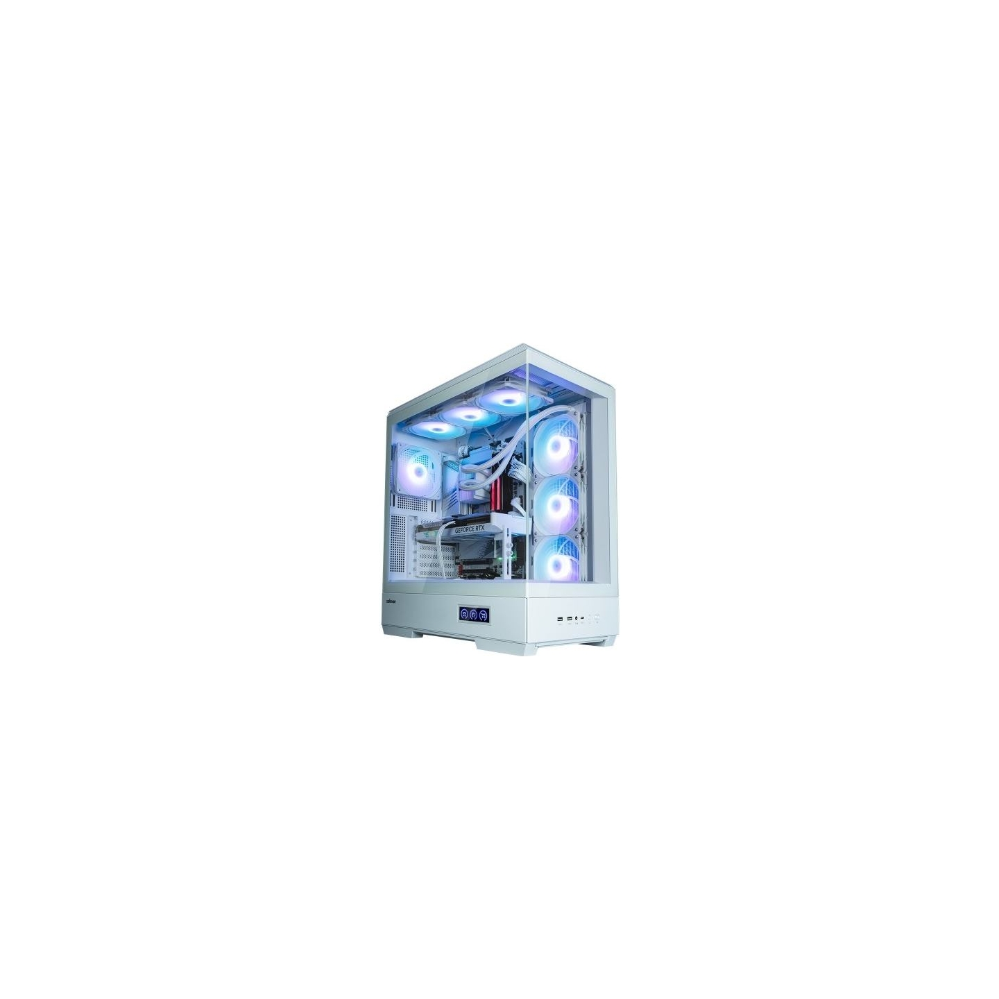 Zalman P50 DS WHITE Mid-Tower 4x ARGB Fans