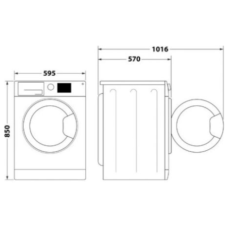 Whirlpool Washer-dryer FFWDB864489SVEE