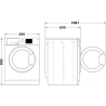 Whirlpool FFWDD1076258BVEU Washer-dryer