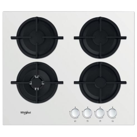 Whirlpool AKT625WH Gas on glass Hoob