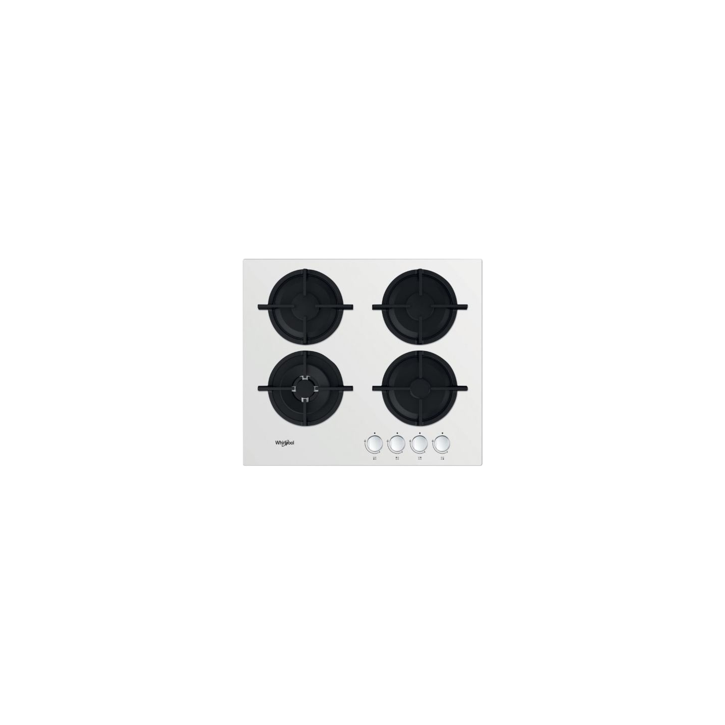 Whirlpool AKT625WH Gas on glass Hoob