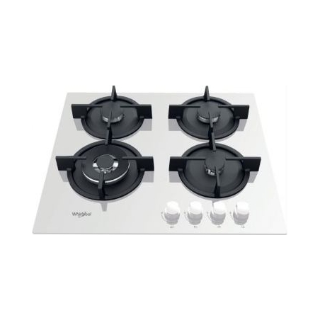 Whirlpool AKT625WH Gas on glass Hoob