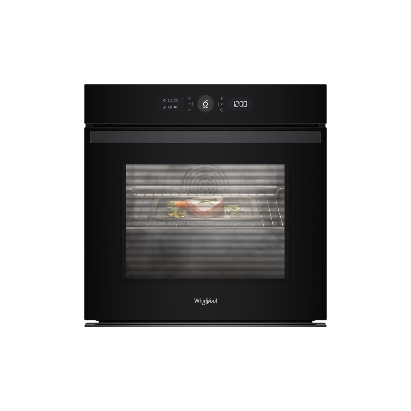 Whirlpool Oven | WOI4S8PM0SBA | 73 L | Electric | Pyrolytic/Hydrolytic | Electronic | Steam function | Height 59.7 cm | Width 59