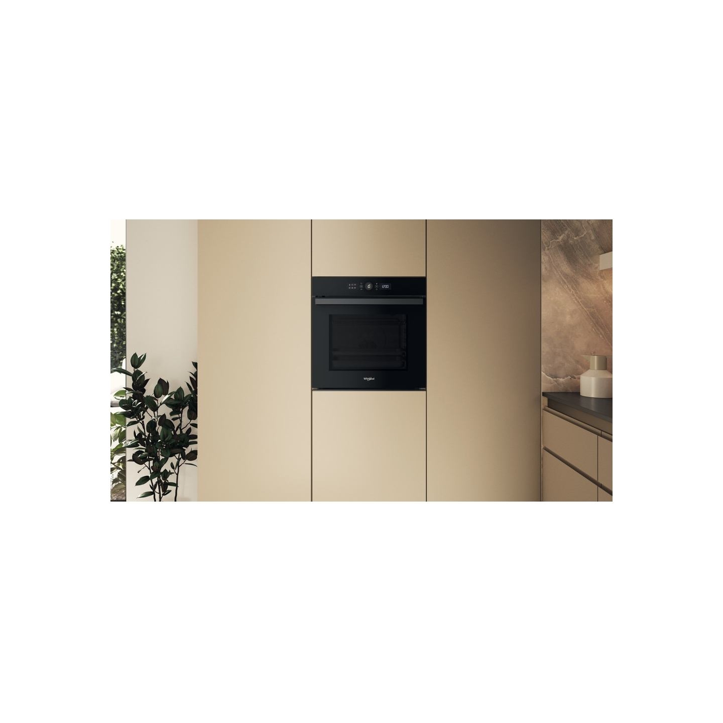 Whirlpool Oven | WOI4S8PM0SBA | 73 L | Electric | Pyrolytic/Hydrolytic | Electronic | Steam function | Height 59.7 cm | Width 59