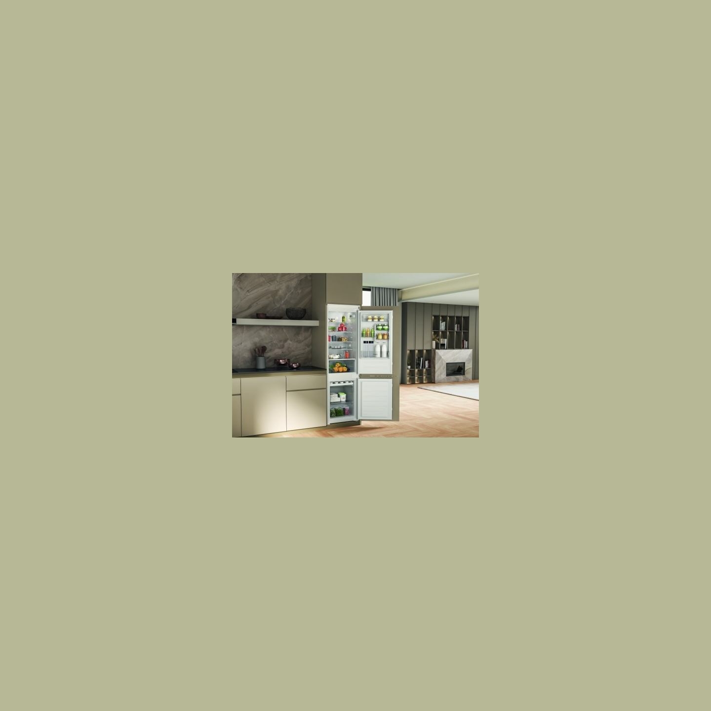 Whirlpool Fridge-freezer WHC18D071A1