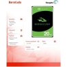 Seagate HDD BarraCuda 20TB 3.5 inches ST20000DM001