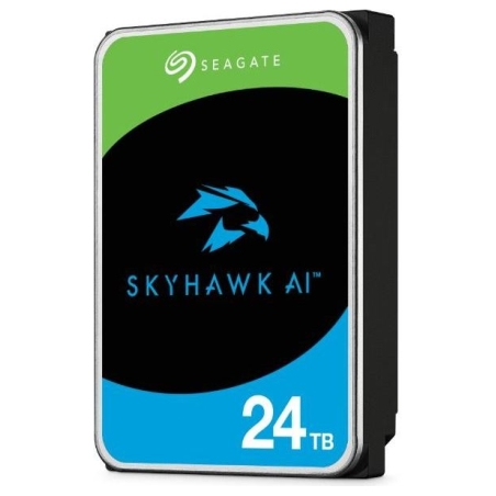 Seagate HDD|SEAGATE|SkyHawk AI|24TB|256 MB|7200 rpm|Discs/Heads 10/20|3,5"|ST24000VE002