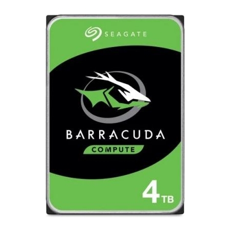 Seagate HDD|SEAGATE|Barracuda|4TB|SATA 3.0|256 MB|5400 rpm|Discs/Heads 2/4|3,5"|ST4000DM004