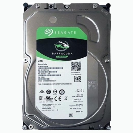 Seagate HDD Barracuda 4 TB 3.5 inches 256MB ST4000DM004