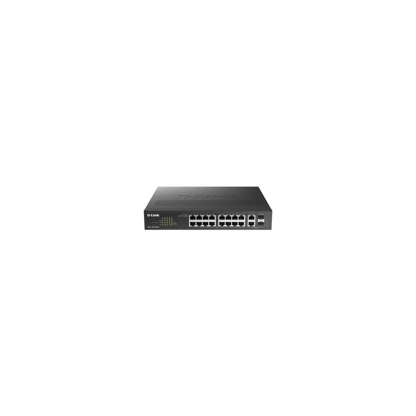 D-Link Gigabit Smart Managed Switch DGS-1100-18PV2 16 x 10/100/1000BASE-T PoE ports