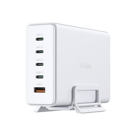 D-Link Charger DCF-241/E GAN 240W 4x USB-C 1x USB-A