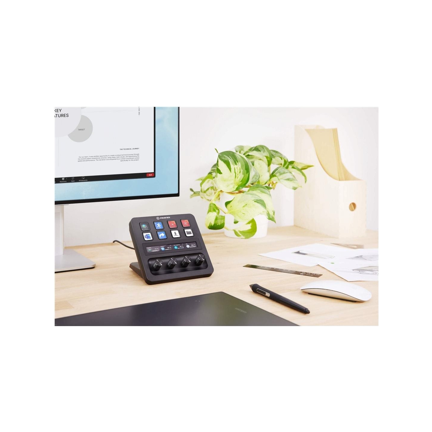 Elgato | Stream Deck+ | 10GBD9901 | Black