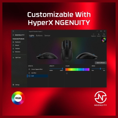 Hyperx Mouse Pulsefire Haste 2 Black / 6N0A7AA