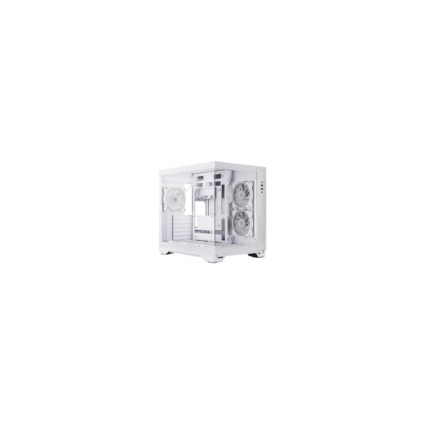 Chieftec PC case VISIO GM-30W-T G-OP 6xfans ARGB white